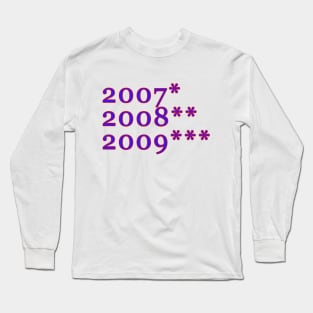 Historical Asterisk Long Sleeve T-Shirt